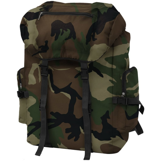 vidaXL Army-Style Backpack 65 L Camouflage - BEYRUN