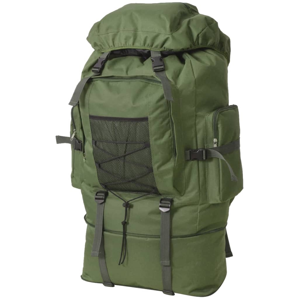 vidaXL Army-Style Backpack XXL 100 L Green - BEYRUN