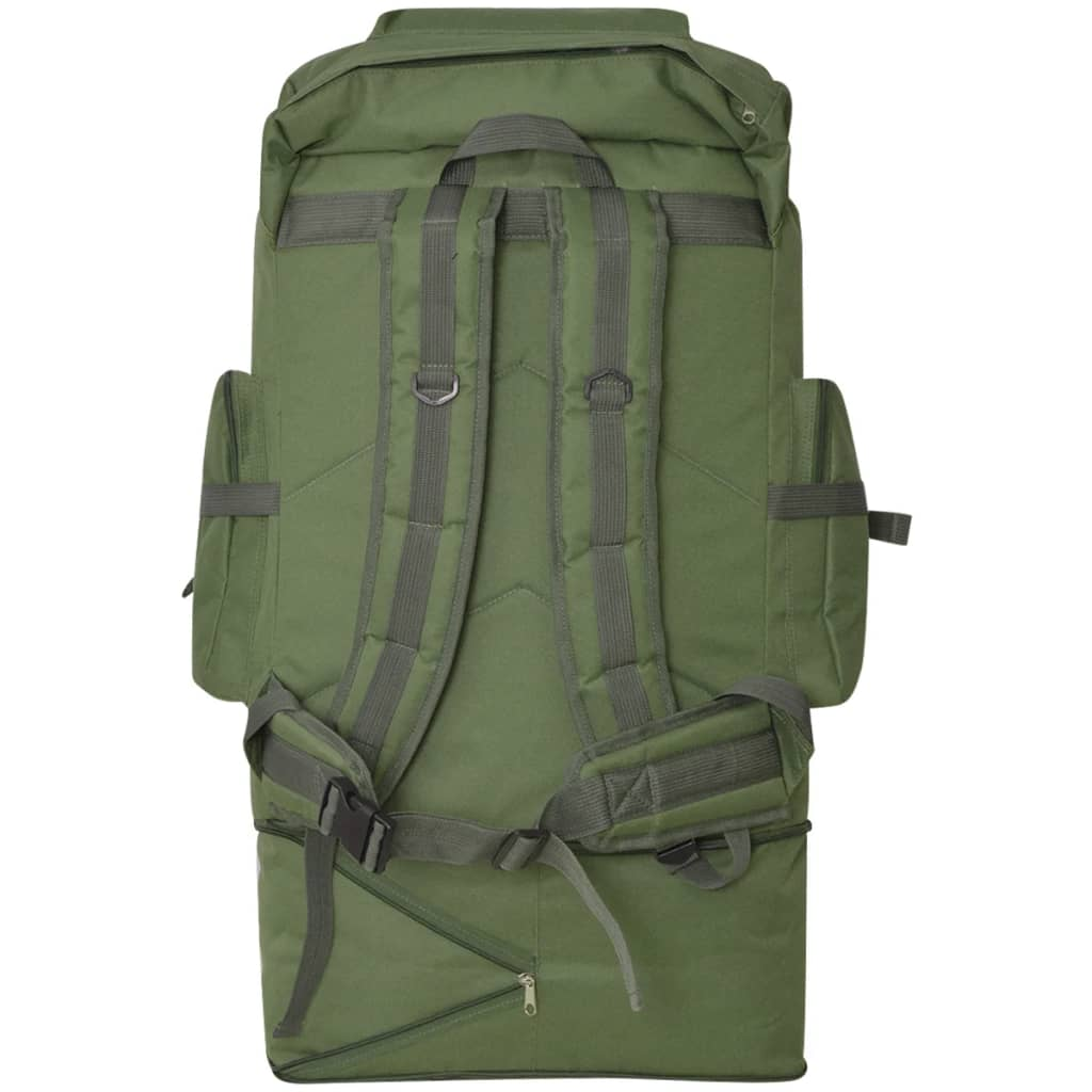 vidaXL Army-Style Backpack XXL 100 L Green - BEYRUN