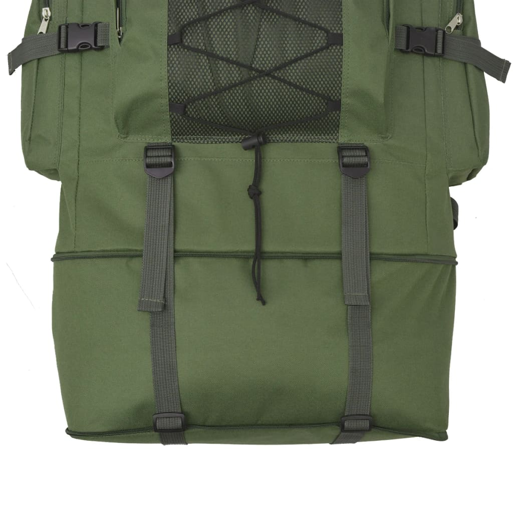 vidaXL Army-Style Backpack XXL 100 L Green - BEYRUN