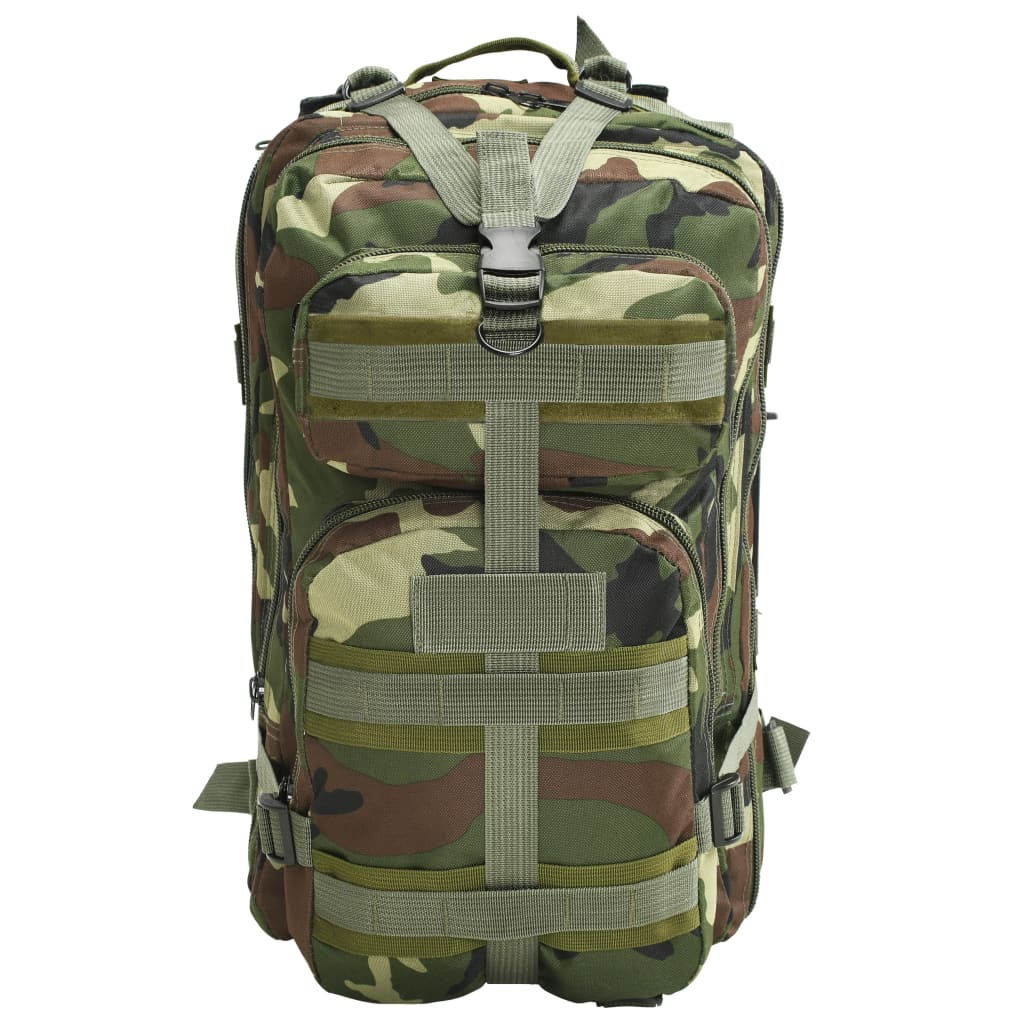 vidaXL Army-Style Backpack 50 L Camouflage - BEYRUN