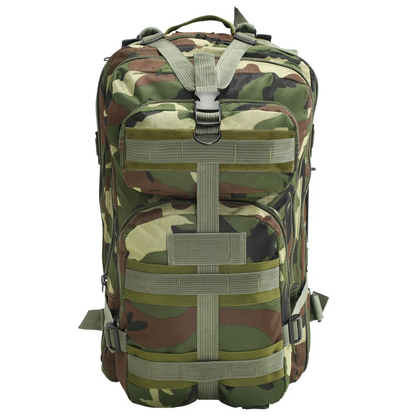 vidaXL Army-Style Backpack 50 L Camouflage - BEYRUN