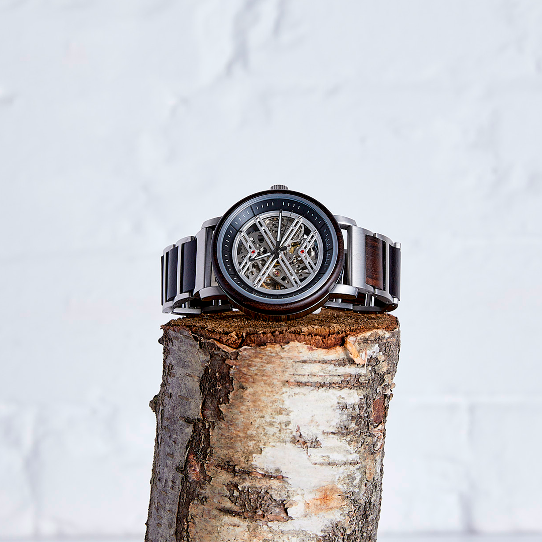 The Banyan: Handmade Eco-Friendly Wood Watch for Men - Sustainable Luxury Timepiece - BEYRUN