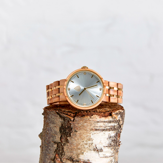 The Teak: Natural Wood Watch - Eco-Friendly, Handcrafted Timepiece - BEYRUN