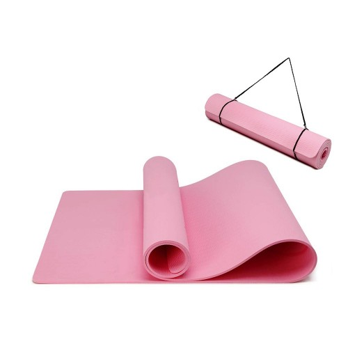 Yoga-1 Kono TPE Non-slip Classic Yoga Mat - Pink | Eco-friendly, Non-Slip, Lightweight & Comfortable - BEYRUN