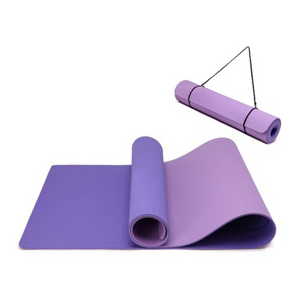 Yoga-1 Kono TPE Non-slip Classic Yoga Mat - Purple And Pink | Eco-friendly & Durable - BEYRUN