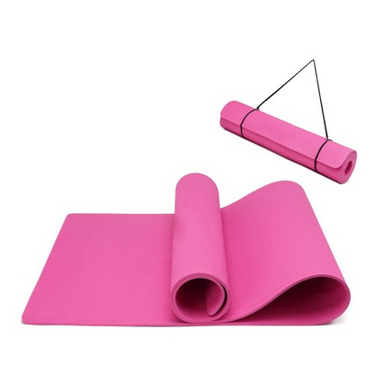 Yoga-1 Kono Non-slip TPE Yoga Mat - Plum | Eco-friendly, Odor-less & Comfortable for All Practices - BEYRUN