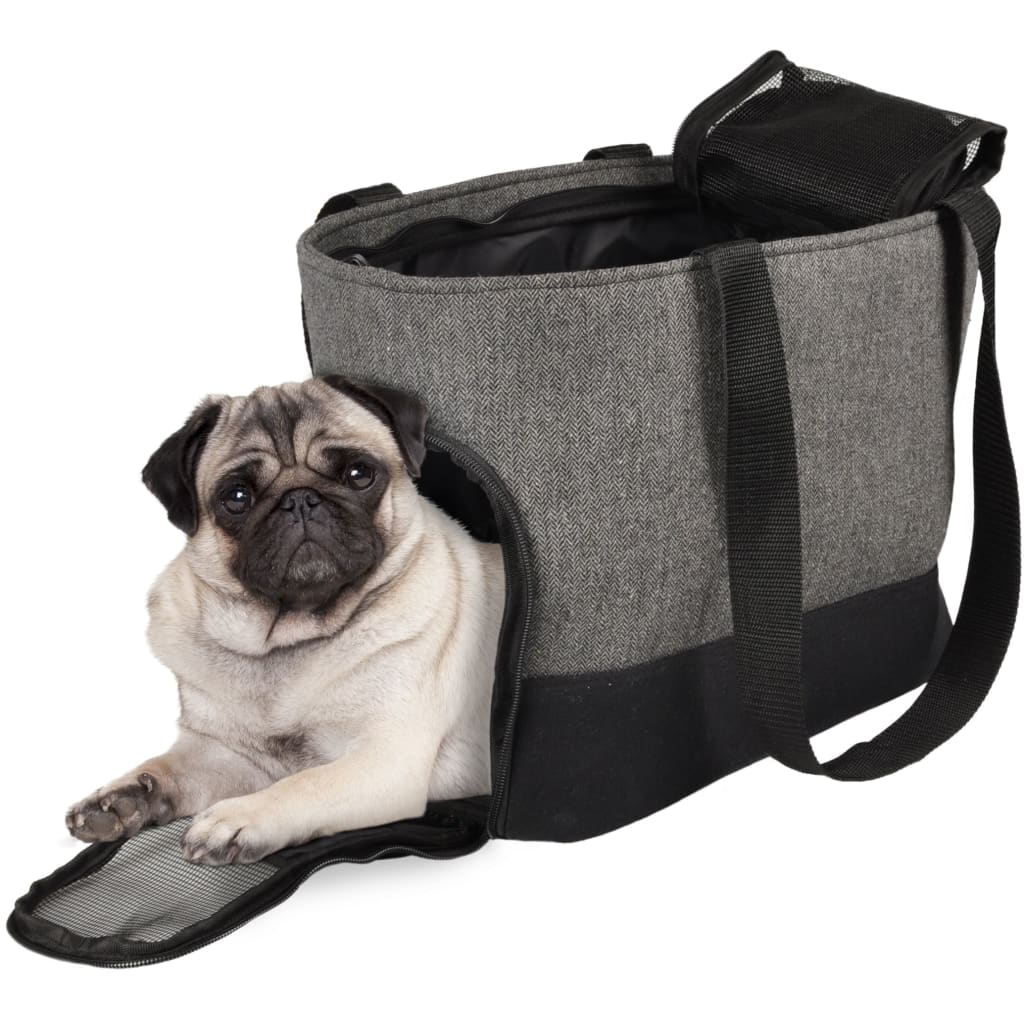 FLAMINGO Pet Carrying Bag Cilou 4 Grey - Stylish, Comfortable & Safe Transport for Your Pets