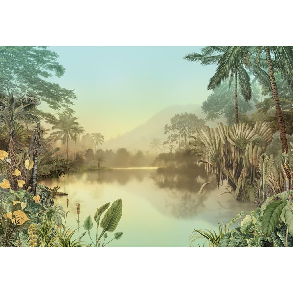 Komar Lac Tropical Photo Mural - Stunning Wall Art Decoration 400x270 cm - BEYRUN