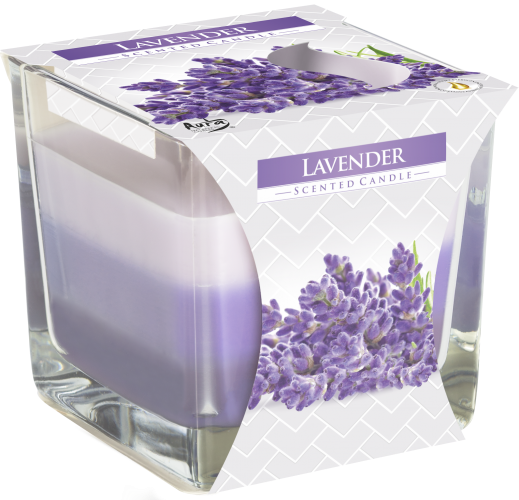 Rainbow Jar Candle - Lavender Scent, 32-Hour Burn | Made in Poland - BEYRUN