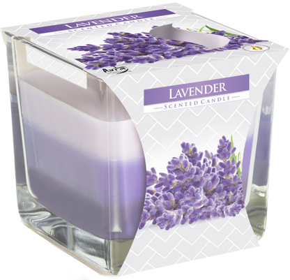 Rainbow Jar Candle - Lavender Scent, 32-Hour Burn | Made in Poland - BEYRUN