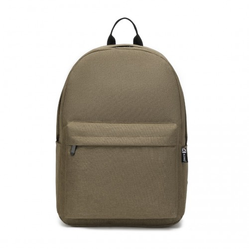 E1930 - Kono Durable Polyester Everyday Backpack With Sleek Design - Brown - BEYRUN