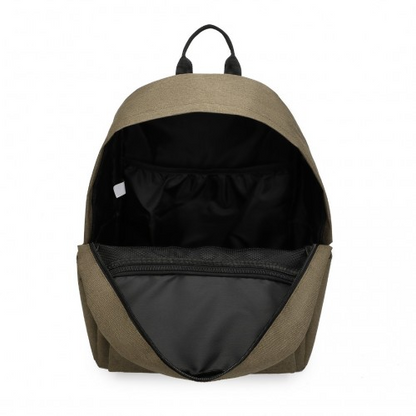 E1930 - Kono Durable Polyester Everyday Backpack With Sleek Design - Brown - BEYRUN