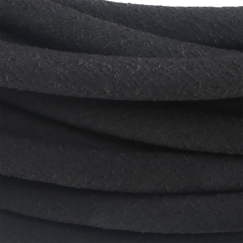 vidaXL 10M Garden Soaker Hose - Premium Rubber, Efficient Irrigation, 0.6" Diameter - Black - BEYRUN