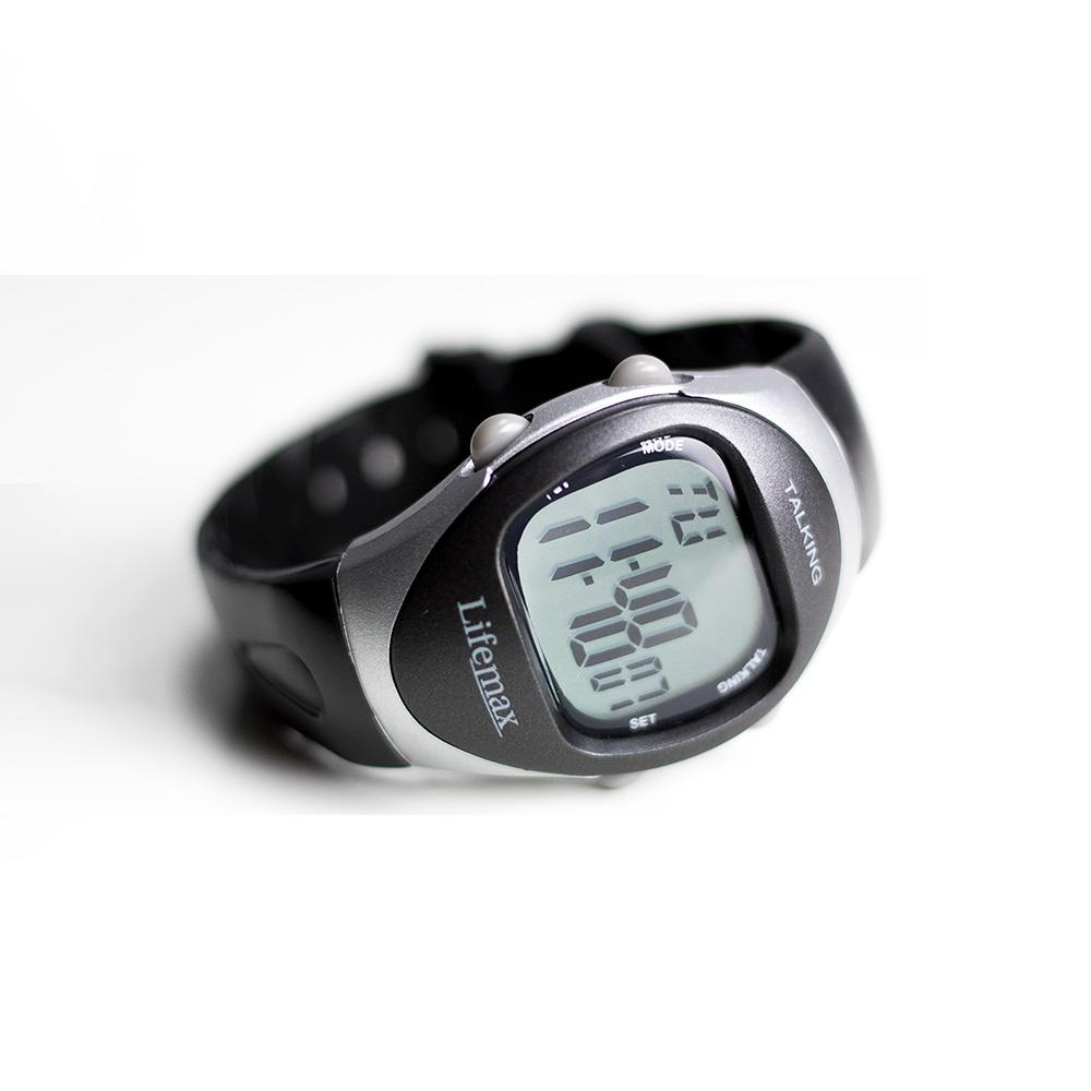 Lifemax Talking Big Digit Watch - Easy-to-Read LCD, Medication Reminders, Durable Design - BEYRUN