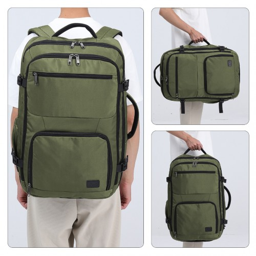 EM2207 - Kono Multifunctional Portable Travel Backpack Cabin Luggage Bag - Green - BEYRUN