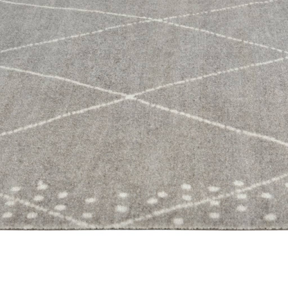 vidaXL Washable Velvet Kitchen Rug - 60x300 cm Rhombus Pattern, Soft & Durable - BEYRUN