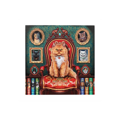 Mad About Cats Light Up Canvas By Lisa Parker - BEYRUN