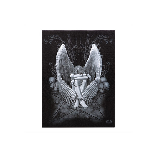 19x25cm Enslaved Angel Canvas Plaque by Spiral Direct - BEYRUN