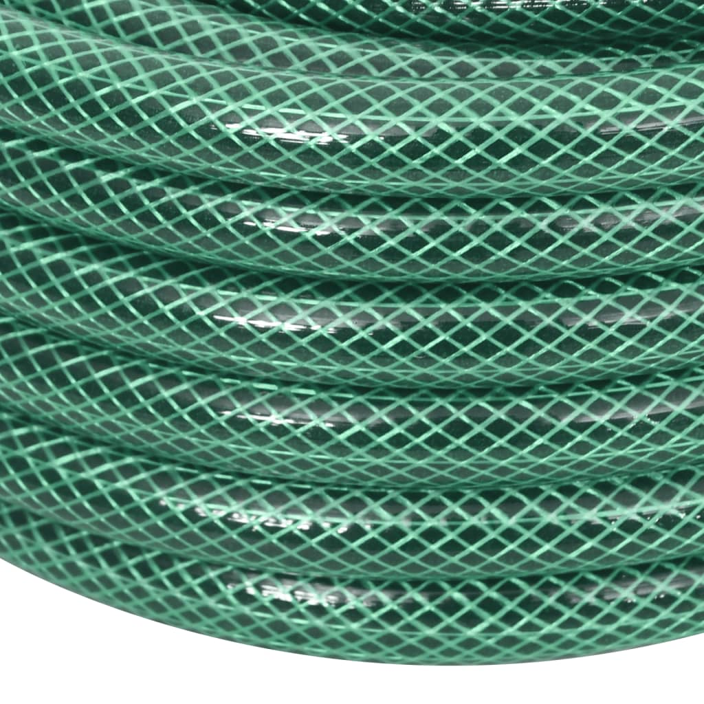 vidaXL 20m Green Garden Hose – Durable 0.5" PVC for Efficient Irrigation & Easy Storage - BEYRUN