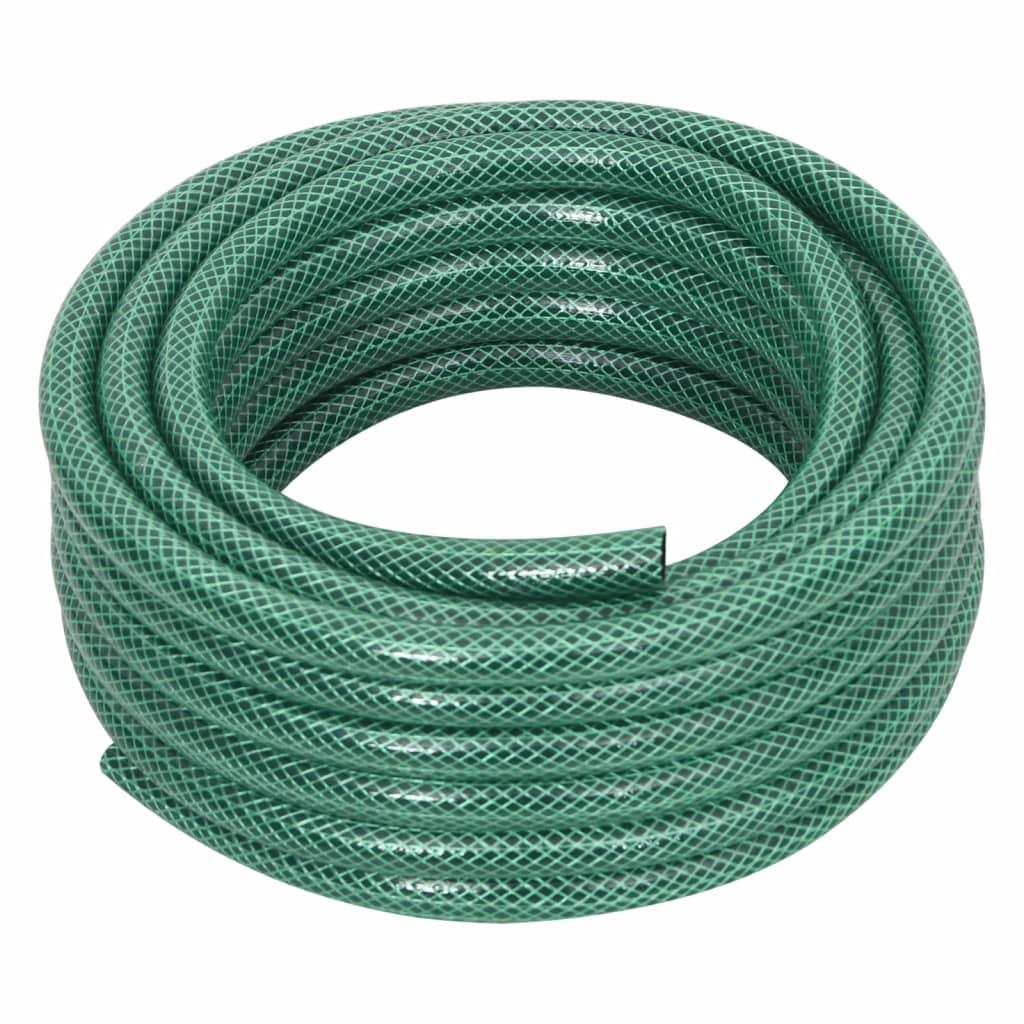 vidaXL Durable 50m Green Garden Hose, 0.5" PVC - Heavy-Duty Irrigation Hose for Efficient Watering - BEYRUN