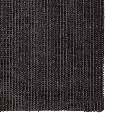 vidaXL Black Sisal Rug for Cat Scratching Post - Durable & Non-slip - 80x250 cm | Perfect Cat Mat - BEYRUN