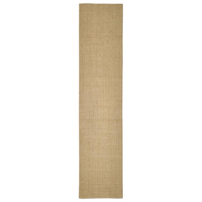 Durable vidaXL Sisal Rug for Cat Scratching Post | 66x300 cm | Non-Slip Backing | Easy Maintenance - BEYRUN