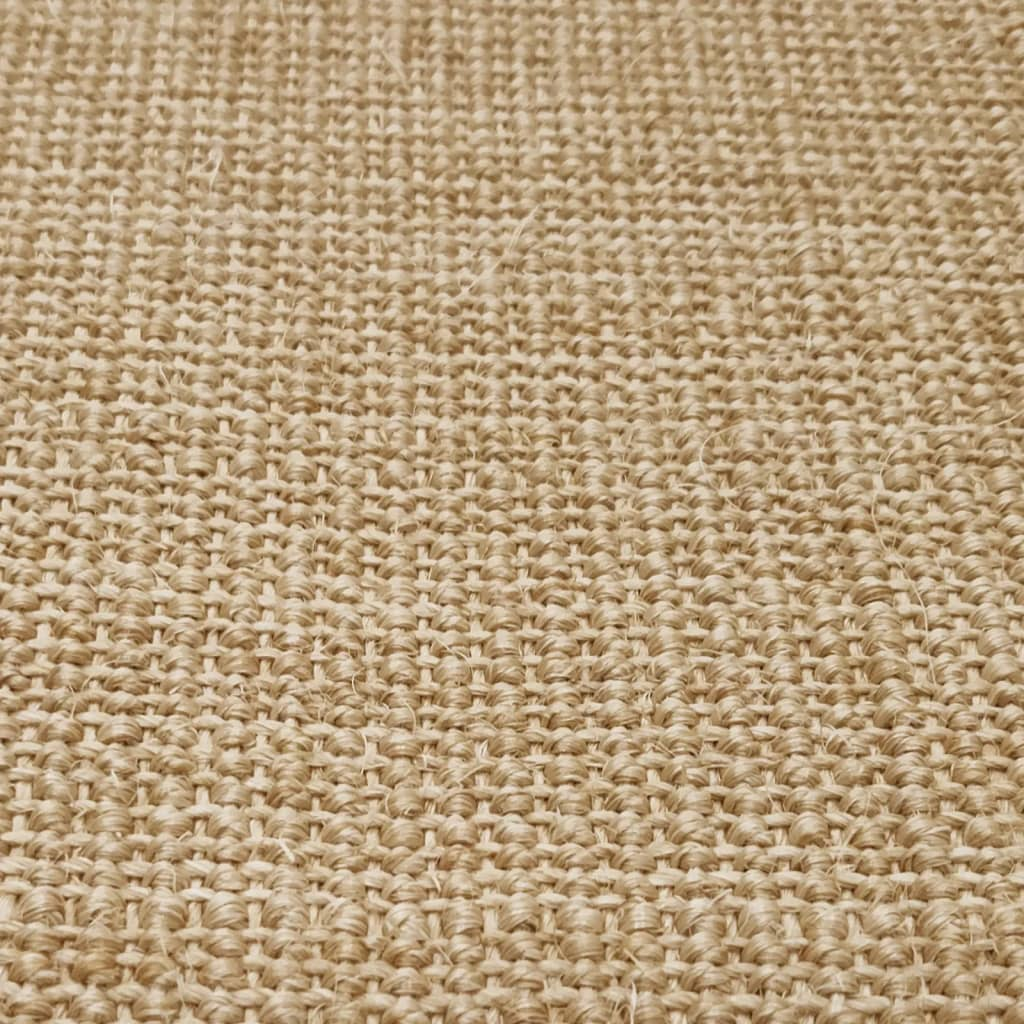 Durable vidaXL Sisal Rug for Cat Scratching Post | 66x300 cm | Non-Slip Backing | Easy Maintenance - BEYRUN