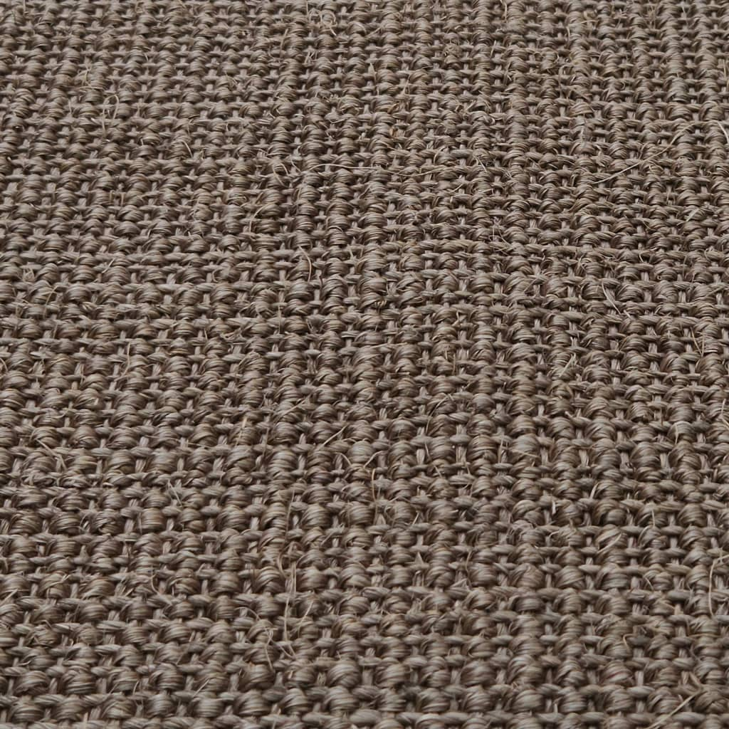 vidaXL Durable Brown Sisal Cat Scratching Rug - 80x350 cm | Anti-slip | Eco-Friendly - BEYRUN