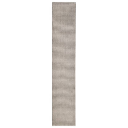 vidaXL Sisal Rug for Scratching Post - Durable Cat Scratch Mat, Anti-Slip, 66x350 cm, Sand Color - BEYRUN