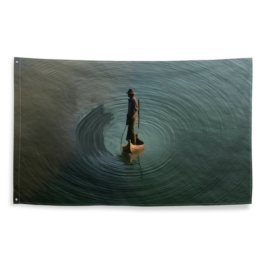 Premium Fisherman Flag Tapestry Wall Hanging | Durable Polyester | Versatile Home Decor - BEYRUN