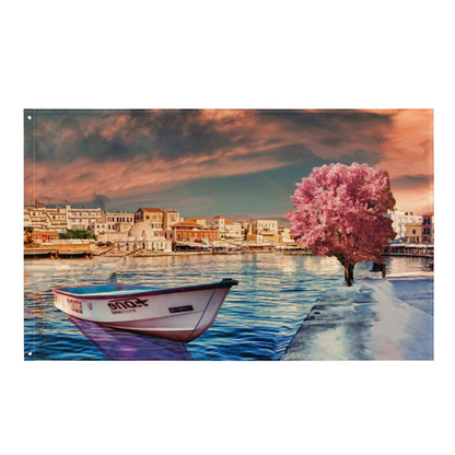 Pink Tree Boat Flag - Elegant, Low-Maintenance Interior & Exterior Decor - BEYRUN