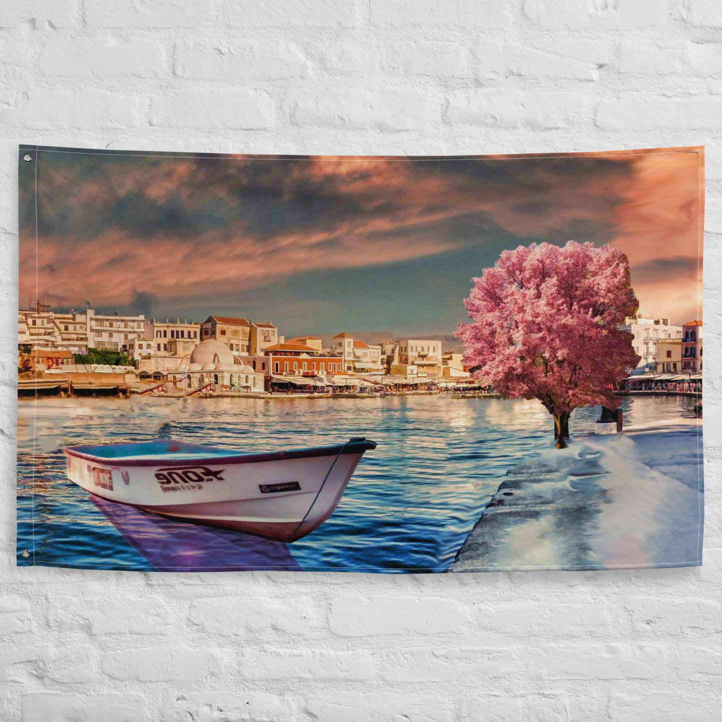 Pink Tree Boat Flag - Elegant, Low-Maintenance Interior & Exterior Decor - BEYRUN