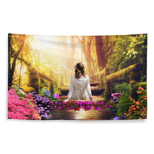 Love in the Air Painting Flag - Brighten Up Your Space with Unique Art - BEYRUN