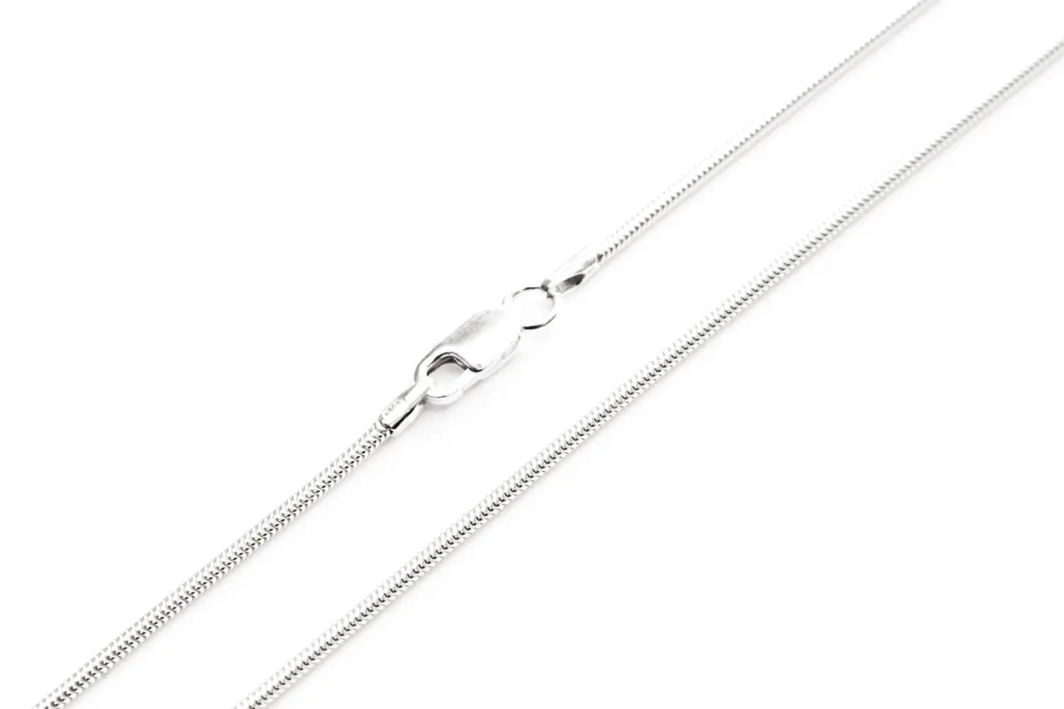 Buy 17.5" (45cm) Snake Chain - High Quality .925 Sterling Silver - BEYRUN