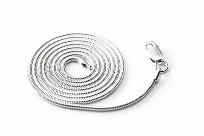 Buy 17.5" (45cm) Snake Chain - High Quality .925 Sterling Silver - BEYRUN