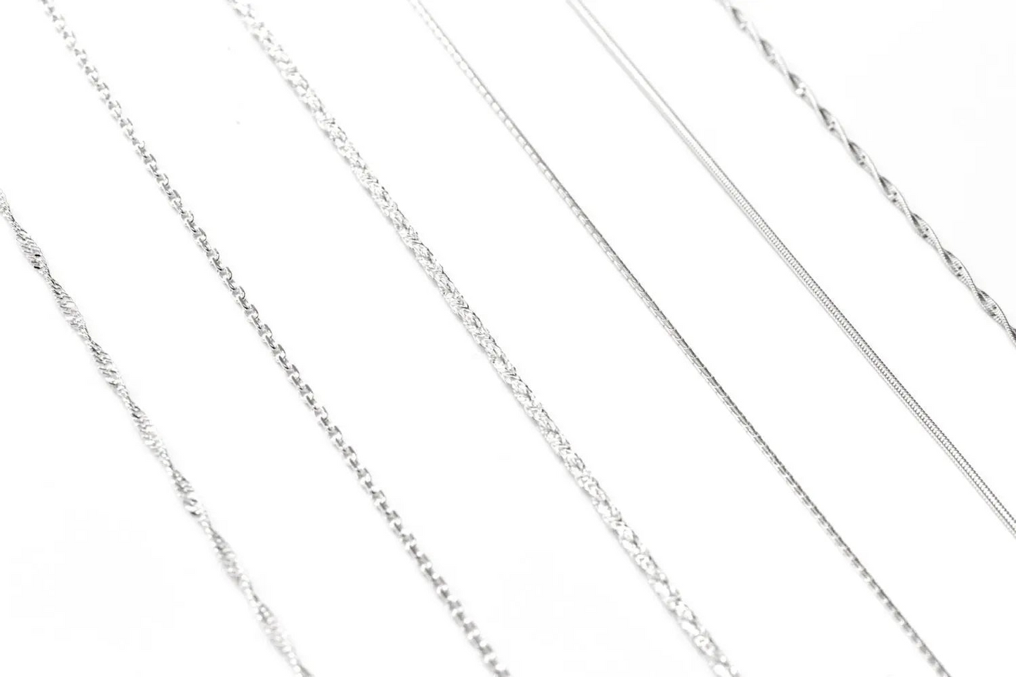 Buy 17.5" (45cm) Snake Chain - High Quality .925 Sterling Silver - BEYRUN