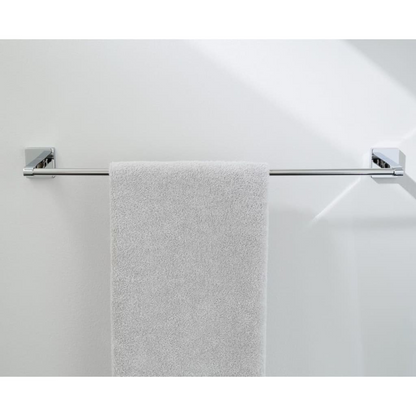 Kleine Wolke Luno Silver Towel Rail - Sleek and Stylish Bathroom Accessory - BEYRUN