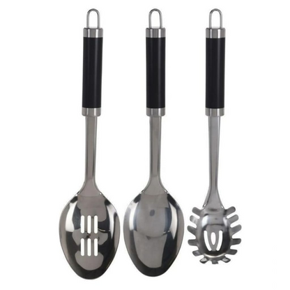 Excellent Houseware 7 Piece Stainless Steel Kitchen Tools Set with Rack - Premium Cooking Utensils - BEYRUN