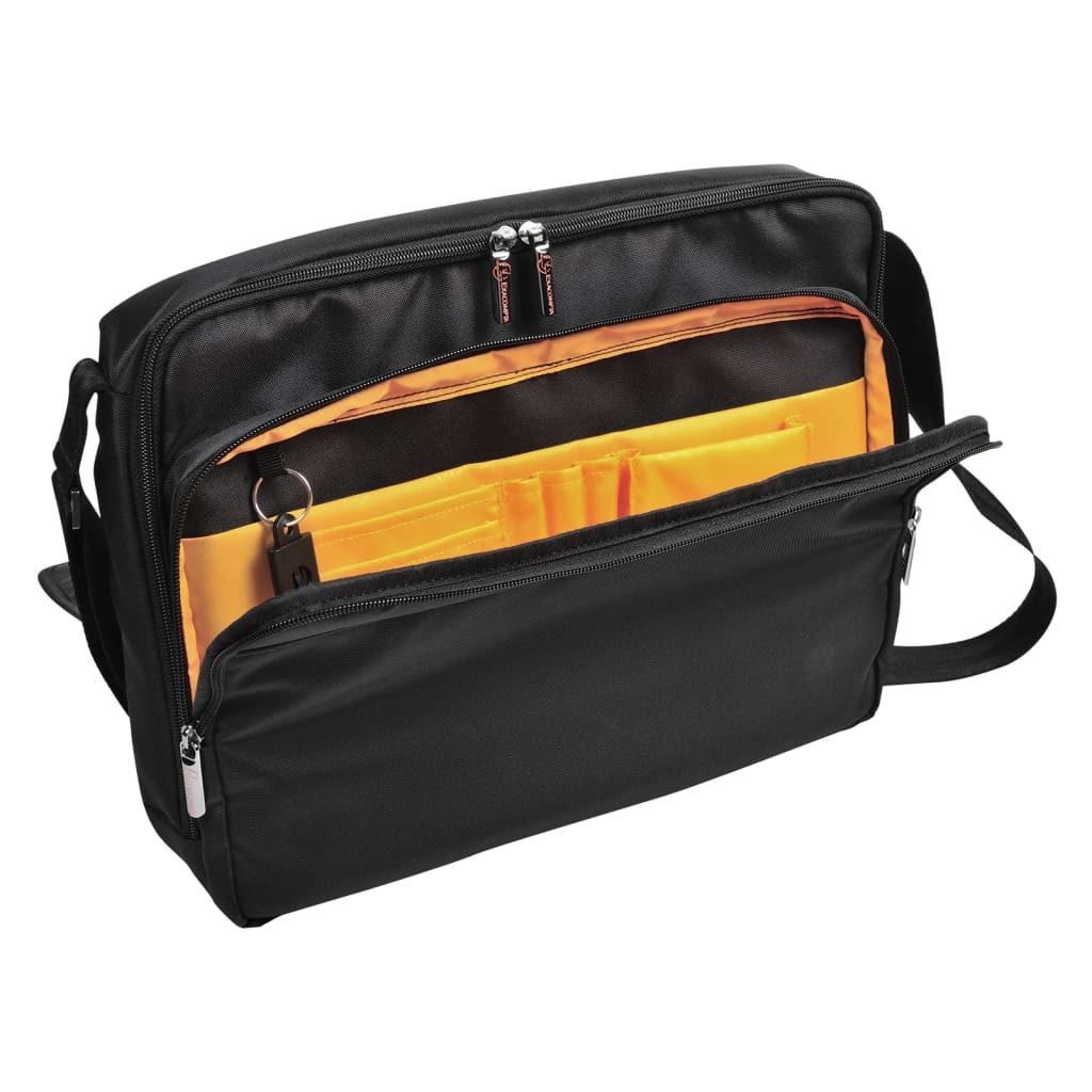 Exacompta Exactive 14" Messenger Laptop Bag - Sleek, Durable & Functional for Tablets and Laptops Up to 14 Inches - BEYRUN