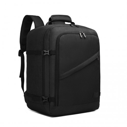 Kono Lightweight Cabin Bag Travel Business Backpack - Black | Perfect for Flights & Daily Commutes | Waterproof & Wear-Resistant - BEYRUN