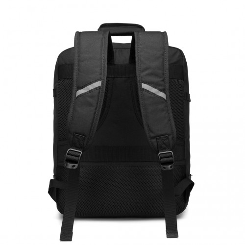 Kono Lightweight Cabin Bag Travel Business Backpack - Black | Perfect for Flights & Daily Commutes | Waterproof & Wear-Resistant - BEYRUN