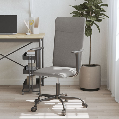 vidaXL Office Chair Dark Grey Fabric - Ergonomic, Stylish & Durable | Shop Now - BEYRUN