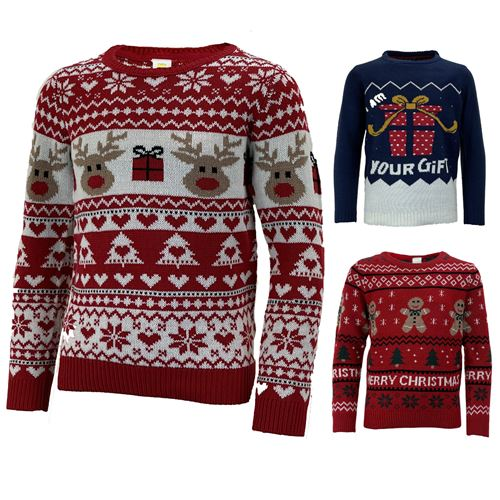 Kids Christmas Sweaters - Cozy and Festive Holiday Designs for Children - BEYRUN