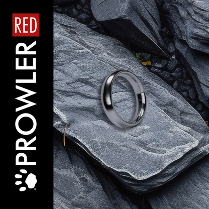 Prowler RED Silver 50mm Ring