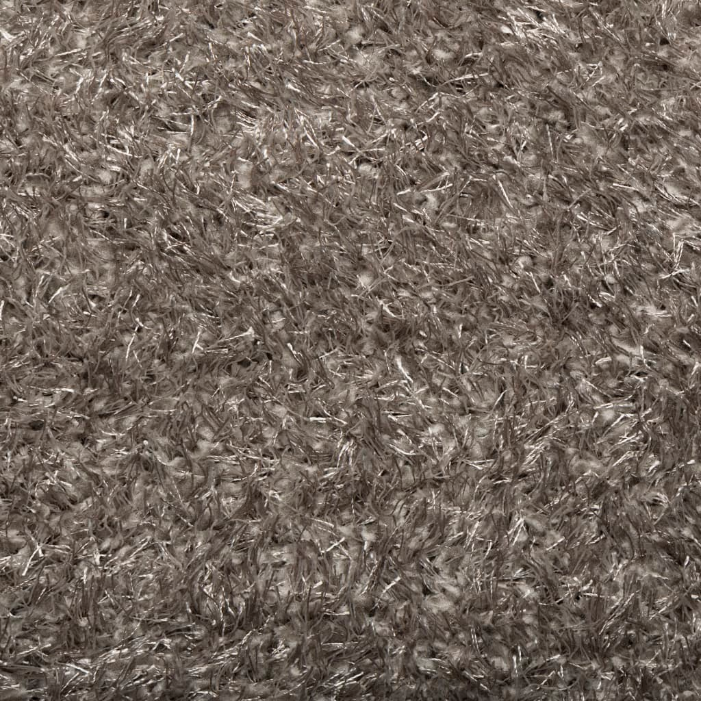 vidaXL ISTAN High Pile Shiny Look Grey Rug 240x340 cm - Luxurious, Soft, and Cozy Decor - BEYRUN