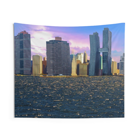 Elevate Your Room with the Iconic New York Skyline Tapestry - Premium Quality & Stunning Detail - BEYRUN