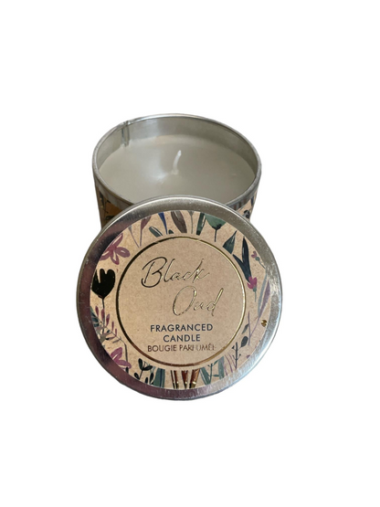 Scented Leaf Tin Candle, Pack of 12 - Delightful Aroma for a Cozy Atmosphere - BEYRUN