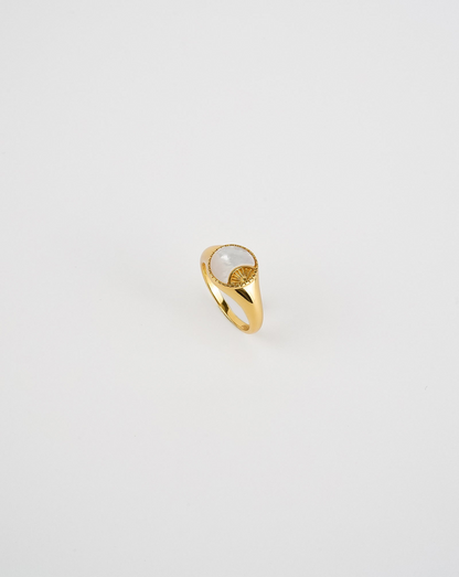 Ray of Sun Mother of Pearl Ring - Elegant and Radiant | Shop Now