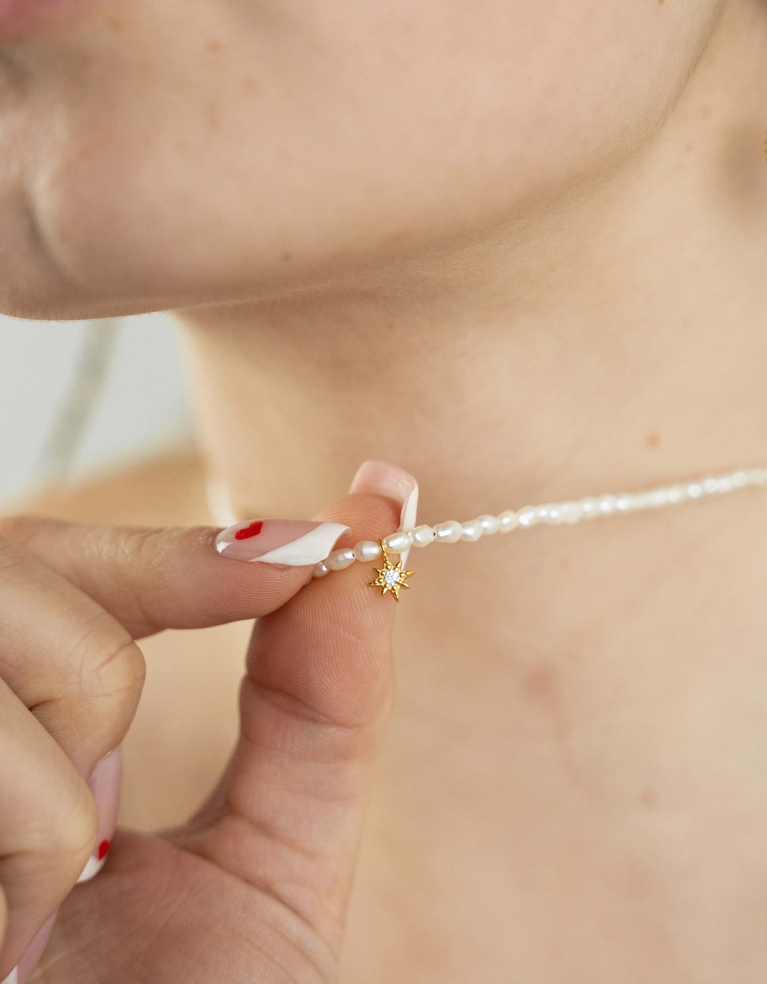 Star Pearl Necklace - Elegant and Sophisticated Jewelry - BEYRUN